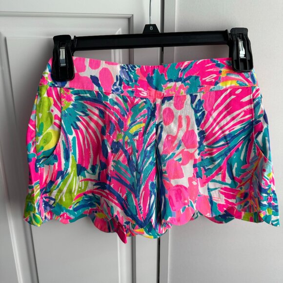 NWT Lilly Pulitzer Dahlia Short in Gumbo Limbo Pattern, Size XS - Picture 2 of 8